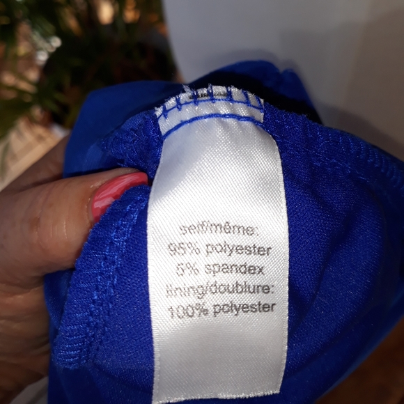 Studio Y Royal Blue Wiggle Dress - Picture 5 of 5